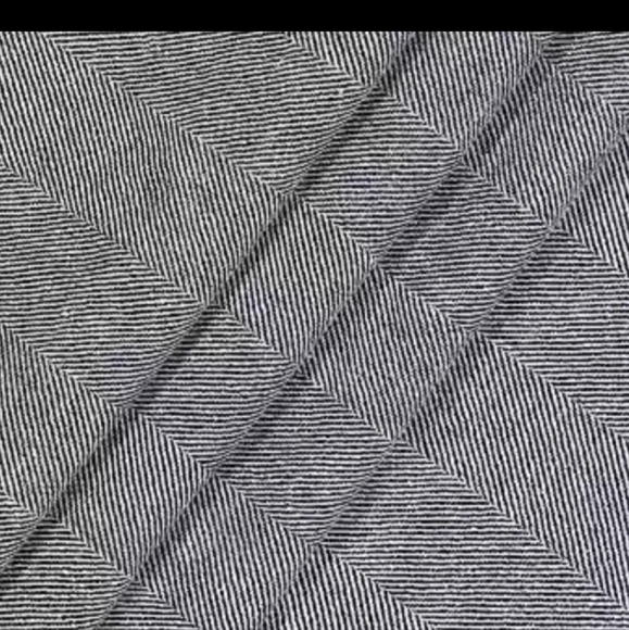 Fieldcrest Luxury Cotton Linen Harringbone Tablecloth 60 x 102 Navy Blue - Picture 4 of 8